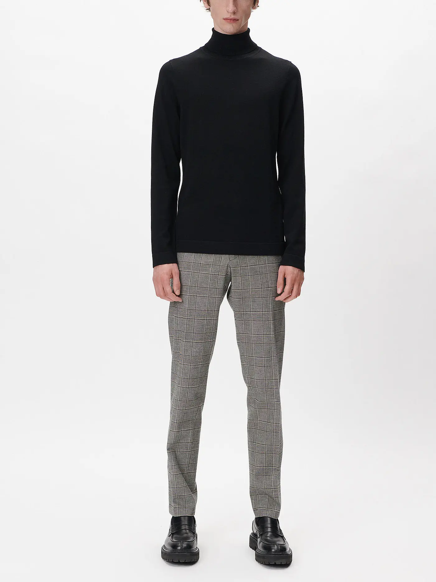 DRYKORN | Rollkragenpullover " Joey " | schwarz